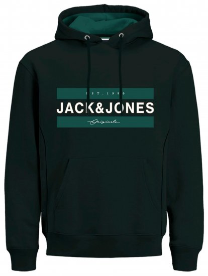 Jack & Jones JORFRIDAY Hoodie Black - Sweaters & hoodies - Sweaters & Hoodies Grote Maten Heren