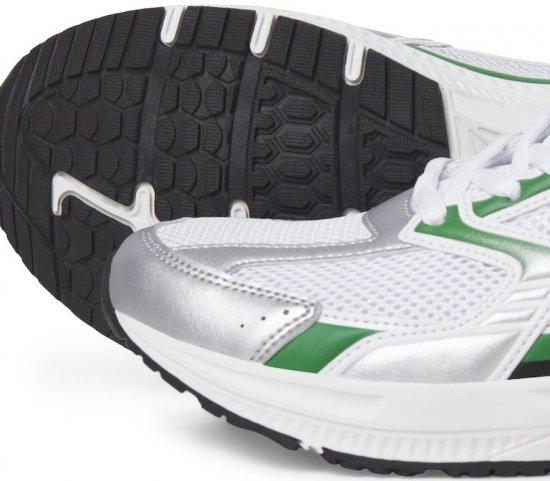 Jack & Jones Tokyo Sneakers Bright White/Green - Herenschoenen 40-52 - 