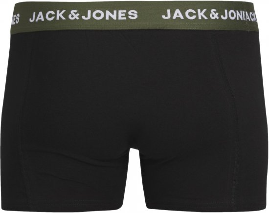 Jack & Jones JACARON Trunks 3-Pack Black - Ondergoed & zwem - Grote Maten Ondergoed Heren