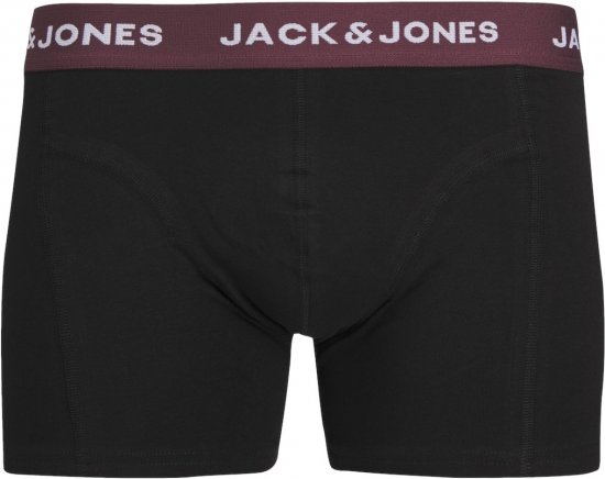 Jack & Jones JACARON Trunks 3-Pack Black - Ondergoed & zwem - Grote Maten Ondergoed Heren