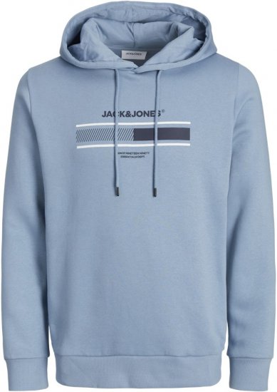 Jack & Jones South Hoodie Light Blue - Sweaters & hoodies - Sweaters & Hoodies Grote Maten Heren