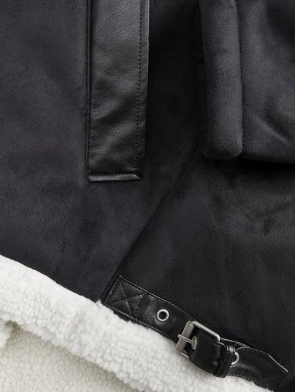 Jack & Jones Cole Aviator Jacket Black - Jassen - Grote Maten Herenjassen