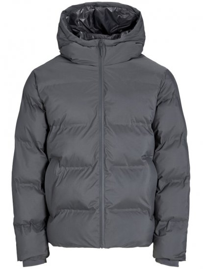Jack & Jones Kaito Puffer Jacket Asphalt - Jassen - Grote Maten Herenjassen