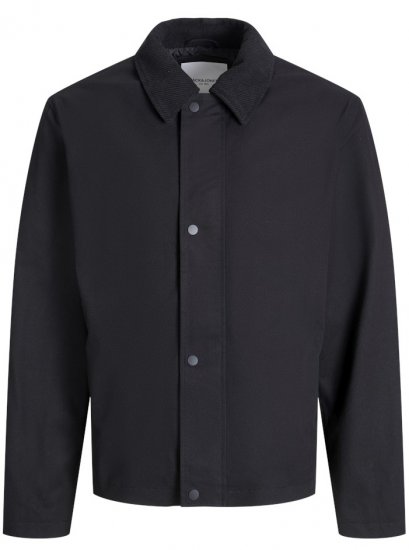 Jack & Jones Grady Worker Jacket Black - Jassen - Grote Maten Herenjassen