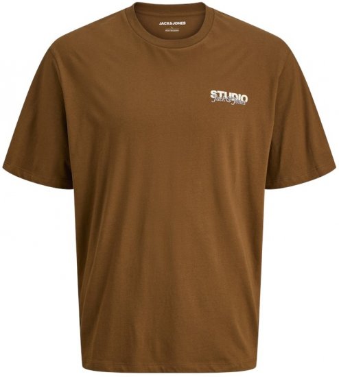 Jack & Jones Yuki Crew Neck T-Shirt Monks Robe - T-shirts - Grote Maten T-shirts Heren