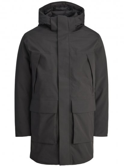 Jack & Jones Moon Parka Black - Jassen - Grote Maten Herenjassen
