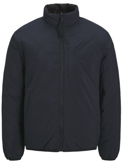 Jack & Jones Jake Quilted Reversible Jacket Dark Navy - Jassen - Grote Maten Herenjassen