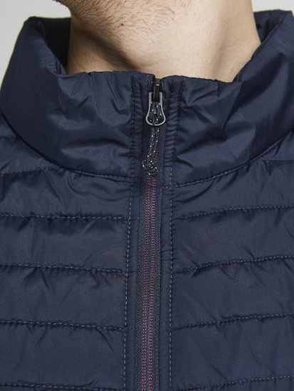 Jack & Jones MULTI BODYWARMER With COLLAR Navy Blazer - Jassen - Grote Maten Herenjassen