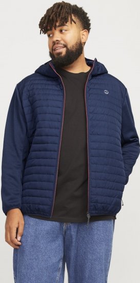 Jack & Jones MULTI QUILTED SET-IN Sleeves Jacket Navy Blazer - Jassen - Grote Maten Herenjassen