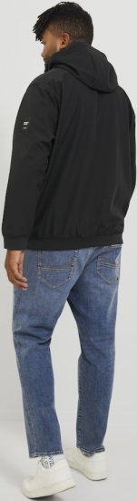 Jack & Jones BASIC Water-Resistant Softshell Jacket Black - Jassen - Grote Maten Herenjassen