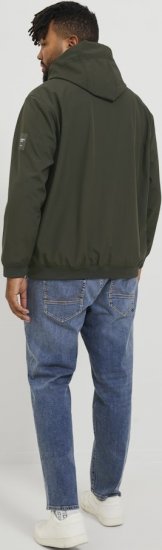 Jack & Jones BASIC Water-Resistant Softshell Jacket Green - Jassen - Grote Maten Herenjassen