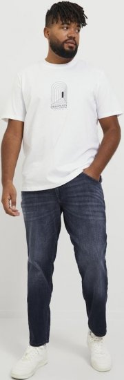 Jack & Jones GLENN FOX GE 224 Jeans Blue Denim - Jeans & broeken - Jeans & Broeken Grote Maten Heren