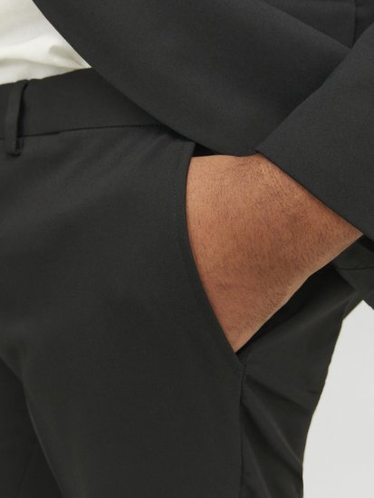 Jack & Jones FRANCO Suit Pants Black - Pakken - Grote Maten Kostuum Heren