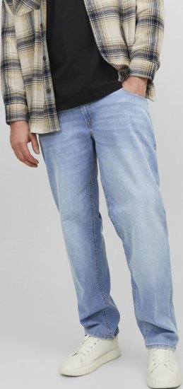 Jack & Jones MIKE JORIGINAL SQ 330 Jeans Blue Denim - Jeans & broeken - Jeans & Broeken Grote Maten Heren