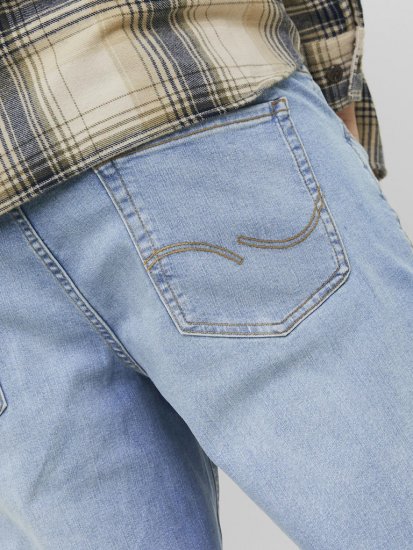 Jack & Jones MIKE JORIGINAL SQ 330 Jeans Blue Denim - Jeans & broeken - Jeans & Broeken Grote Maten Heren