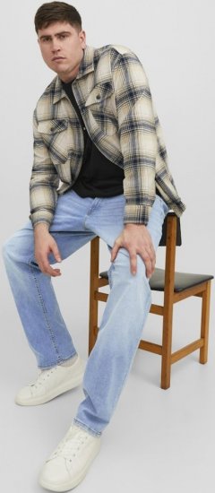 Jack & Jones MIKE JORIGINAL SQ 330 Jeans Blue Denim - Jeans & broeken - Jeans & Broeken Grote Maten Heren