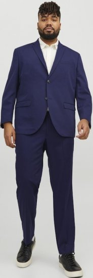  Jack & Jones FRANCO Suit Pants Medieval Blue - Pakken - Grote Maten Kostuum Heren