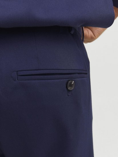  Jack & Jones FRANCO Suit Pants Medieval Blue - Pakken - Grote Maten Kostuum Heren
