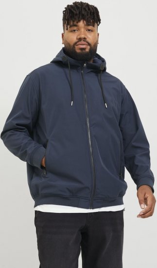 Jack & Jones BASIC Water-Resistant Softshell Jacket Navy Blazer - Jassen - Grote Maten Herenjassen