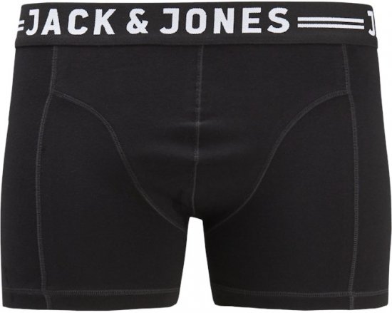 Jack & Jones SENSE Trunks 3-Pack Black - Ondergoed & zwem - Grote Maten Ondergoed Heren