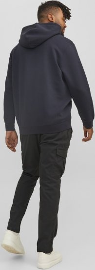 Jack & Jones STAR Hoodie Dark Navy - Sweaters & hoodies - Sweaters & Hoodies Grote Maten Heren