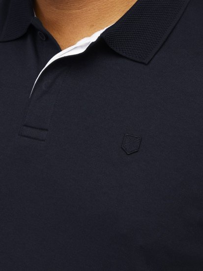 Jack & Jones Rodney Polo Shirt Night Sky - Polo shirts - Grote Maten Poloshirts Heren