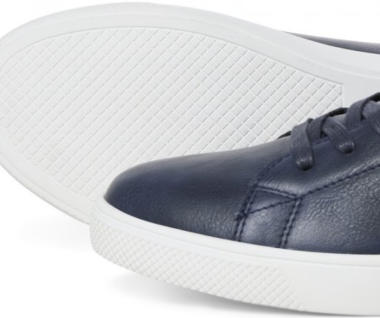 Jack & Jones Bosley Sneakers Navy Blazer/Red Dahlia - Herenschoenen 40-52 - 
