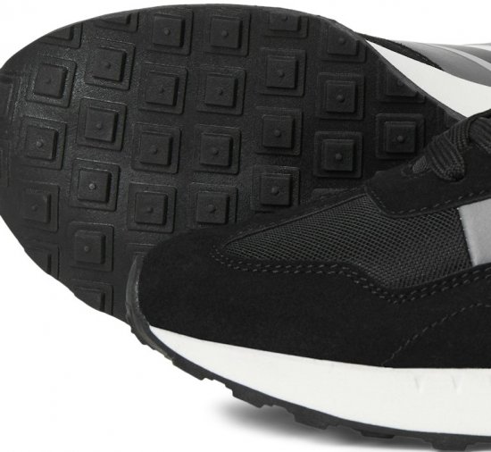 Jack & Jones Boston Combo Sneakers Black - Herenschoenen 40-52 - 