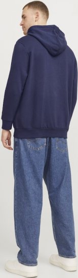 Jack & Jones CALEB Hoodie Navy Blazer - Sweaters & hoodies - Sweaters & Hoodies Grote Maten Heren