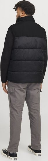 Jack & Jones MOON Bodywarmer Black - Jassen - Grote Maten Herenjassen
