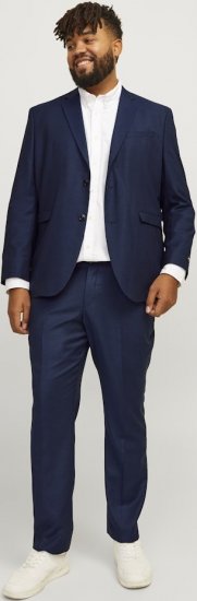 Jack & Jones SOLARIS Blazer Dark Navy - Pakken - Grote Maten Kostuum Heren
