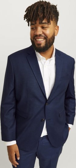 Jack & Jones SOLARIS Blazer Dark Navy - Pakken - Grote Maten Kostuum Heren