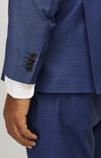 Jack & Jones SOLARIS Blazer Medieval Blue - Pakken - Grote Maten Kostuum Heren