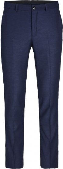 Jack & Jones SOLARIS Trousers Dark Navy - Pakken - Grote Maten Kostuum Heren