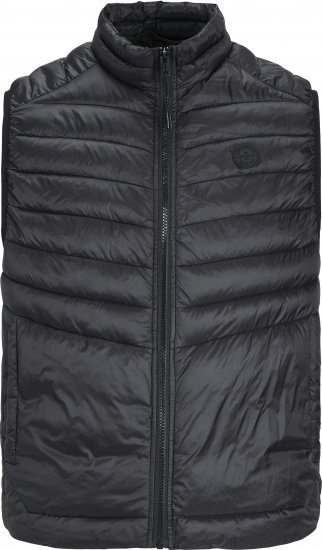 Jack & Jones SPRINT BODYWARMER With Collar Black - Jassen - Grote Maten Herenjassen