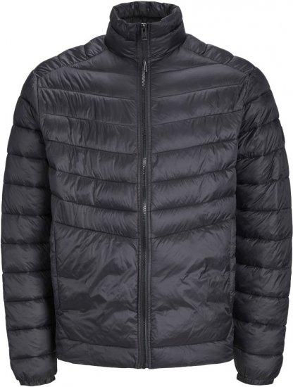 Jack & Jones SPRINT Quilted Collar Jacket Black - Jassen - Grote Maten Herenjassen