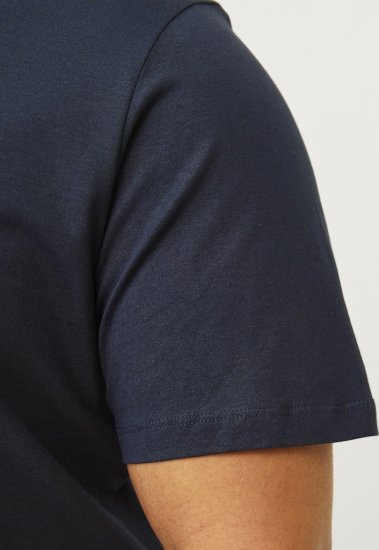 Jack & Jones CORP Logo Play 5 T-Shirt Navy Blazer - T-shirts - Grote Maten T-shirts Heren