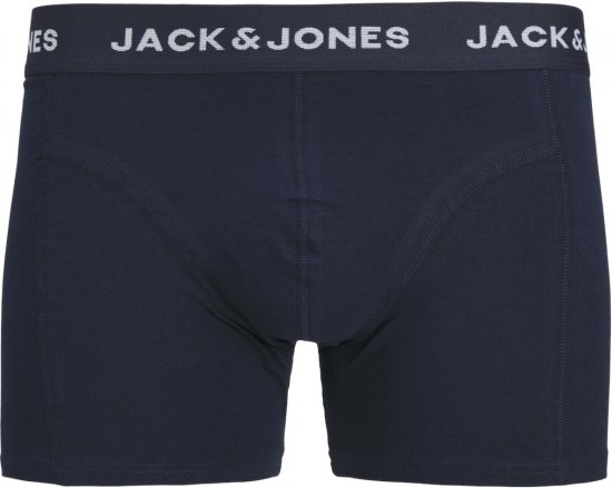 Jack & Jones JACCAMOFLAGE Trunks 3-Pack Navy Blazer - Ondergoed & zwem - Grote Maten Ondergoed Heren