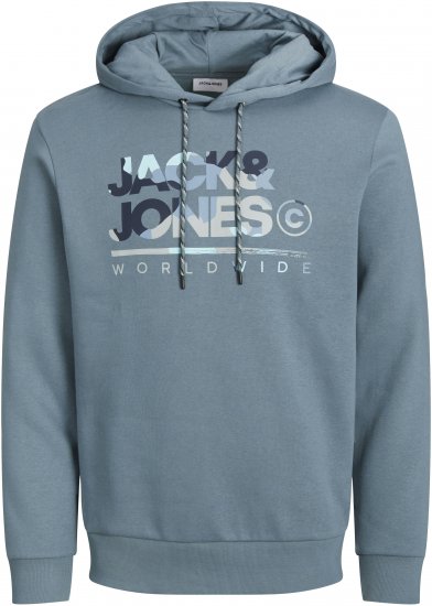 Jack & Jones JJLUKE Hoodie Goblin Blue - Sweaters & hoodies - Sweaters & Hoodies Grote Maten Heren