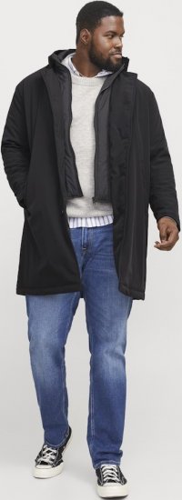 Jack & Jones REMY Windproof Water-resistant Softshell Jacket Black - Jassen - Grote Maten Herenjassen