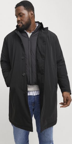 Jack & Jones REMY Windproof Water-resistant Softshell Jacket Black - Jassen - Grote Maten Herenjassen