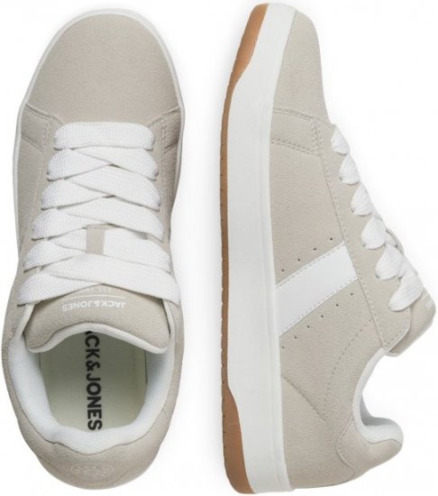 Jack & Jones Miles SYN Suede Sneakers Beige - Herenschoenen 40-52 - 