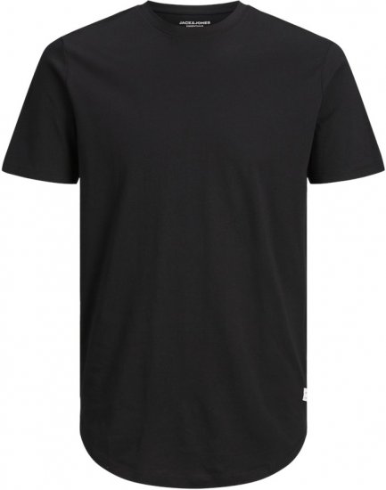 Jack & Jones NOA Crew Neck T-Shirt Black - T-shirts - Grote Maten T-shirts Heren