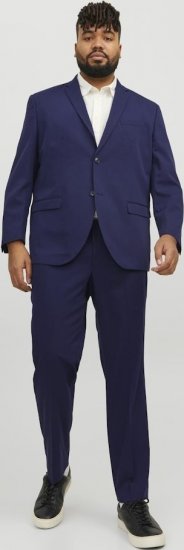 Jack & Jones FRANCO Suit Medieval Blue - Pakken - Grote Maten Kostuum Heren