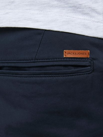 Jack & Jones JPSTBOWIE Chino Shorts Navy Blazer - Shorts - Grote Maten Korte Broeken Heren