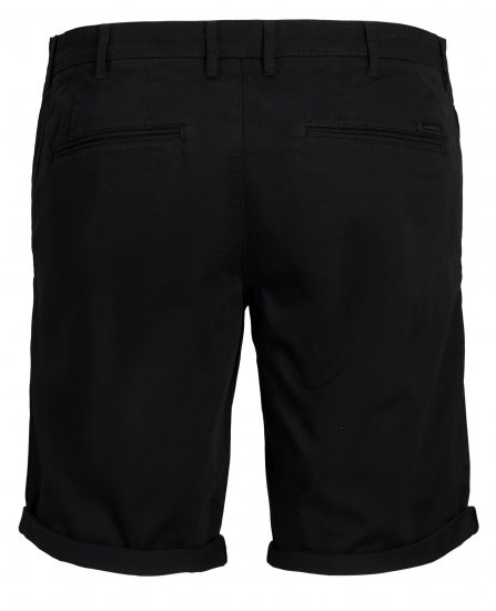 Jack & Jones JPSTBOWIE Chino Shorts Black - Shorts - Grote Maten Korte Broeken Heren