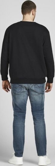 Jack & Jones Basic Sweatshirt Black - Sweaters & hoodies - Sweaters & Hoodies Grote Maten Heren