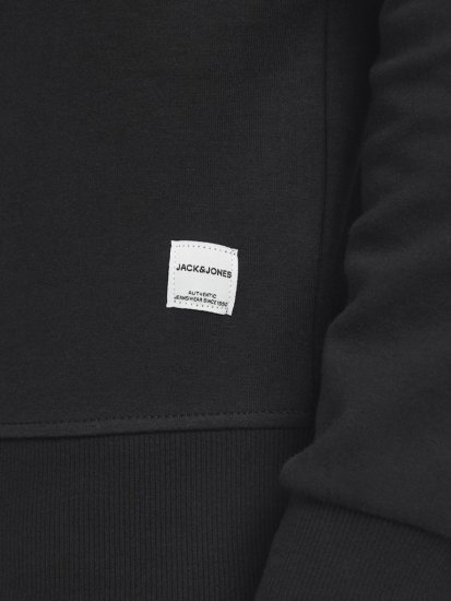 Jack & Jones Basic Sweatshirt Black - Sweaters & hoodies - Sweaters & Hoodies Grote Maten Heren