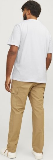 Jack & Jones ESTERBRO T-Shirt Bright White - T-shirts - Grote Maten T-shirts Heren