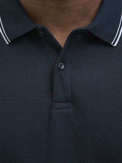 Jack & Jones AUSTIN PLAY Polo Dark Blue - Polo shirts - Grote Maten Poloshirts Heren